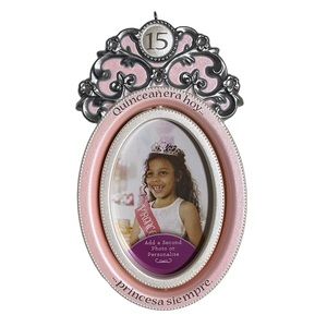 Hallmark Quinceañera 15th Birthday Spinning Photo Holder Ornament NO BOX